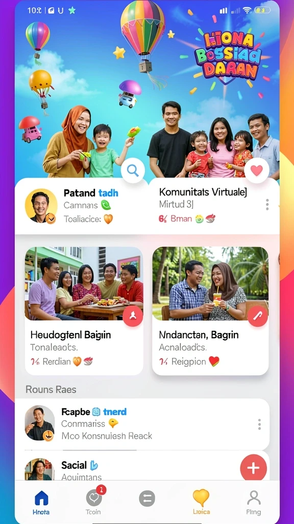 Fitur leaderboard untuk kompetisi.