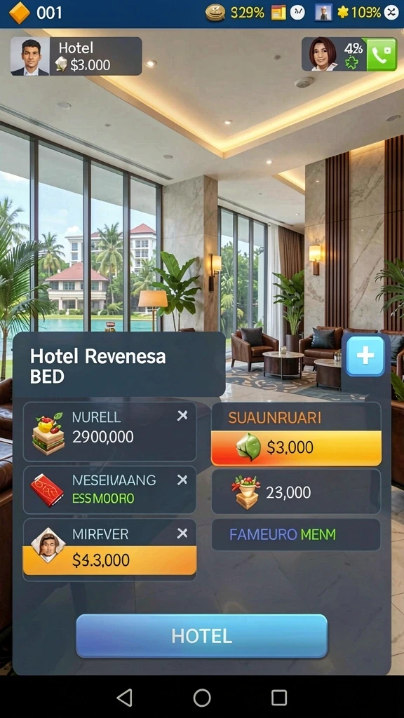 Tampilan awal yang menarik dan mudah dipahami.