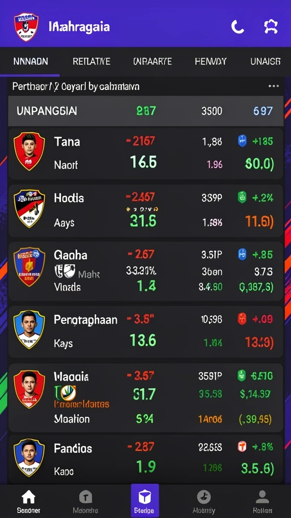 Berbagai permainan menarik dan menantang.