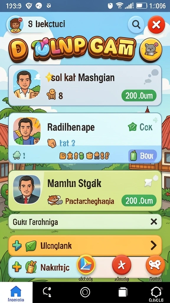 Tampilan antarmuka yang bersih dan menarik.