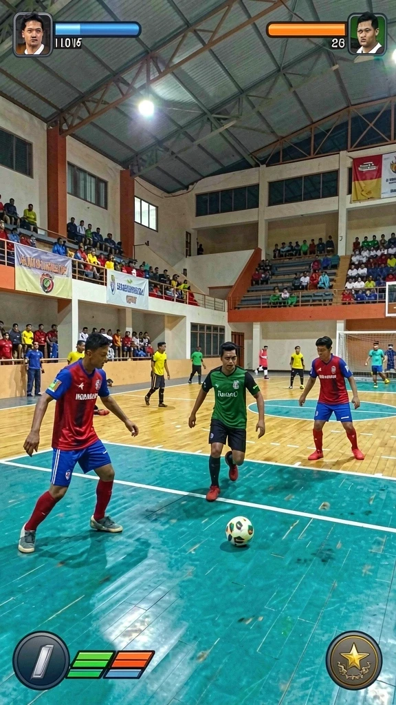 Grafis permainan yang mengesankan dan penuh warna.