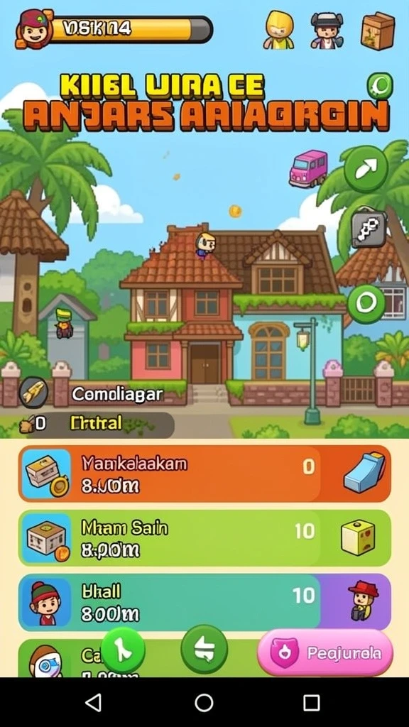 Berbagai level yang menantang untuk dijelajahi.