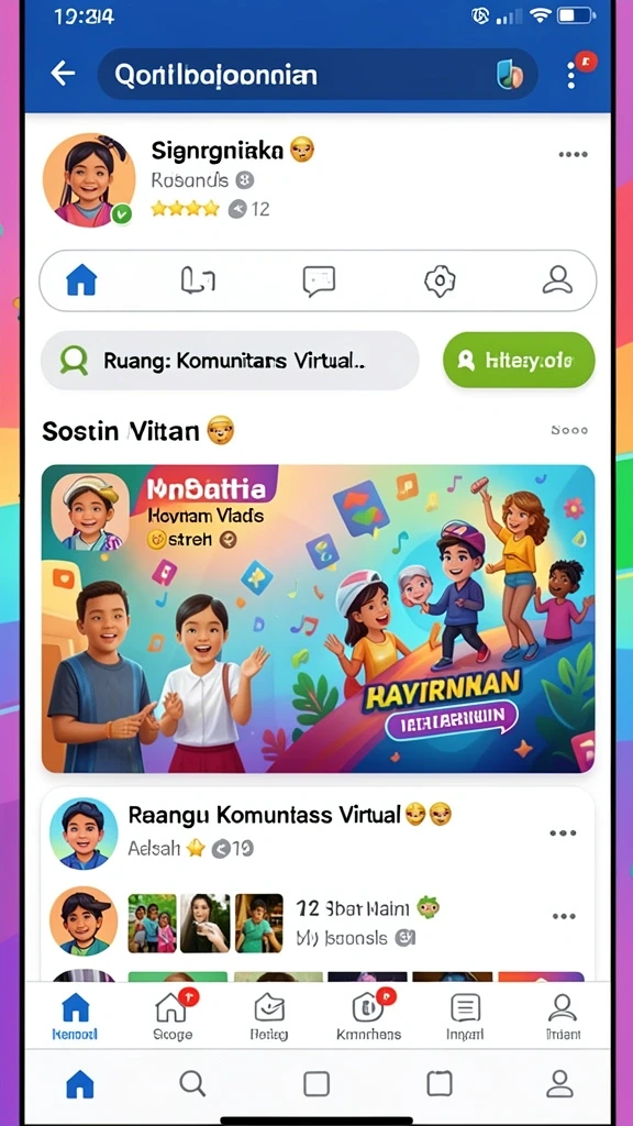 Tampilan utama game 9SL yang menarik.