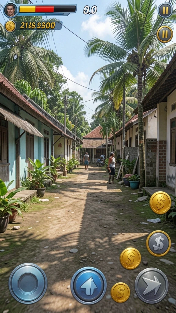 Koleksi permainan yang beragam dan menarik.