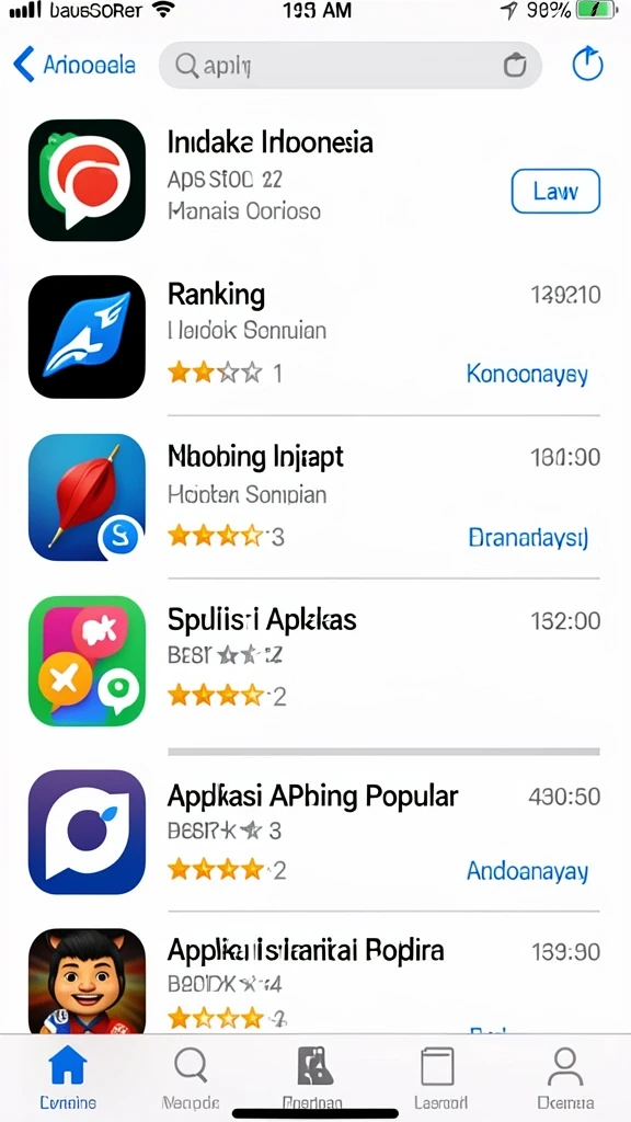 Berbagai pilihan permainan yang menarik dan beragam.