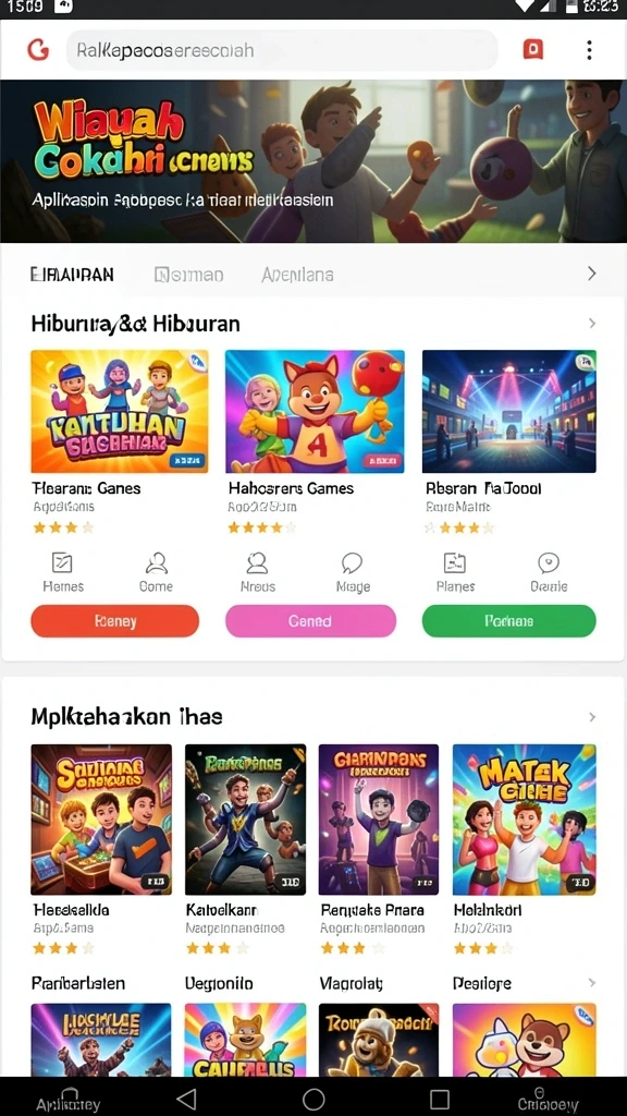 Grafis memukau untuk pengalaman bermain yang lebih mendalam.