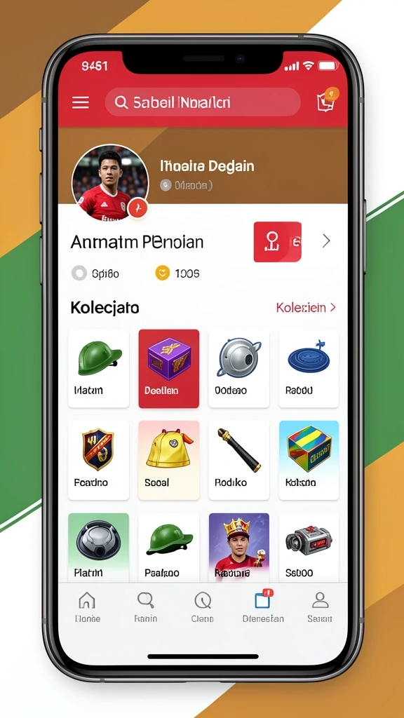 Tampilan antarmuka yang modern dan menarik.