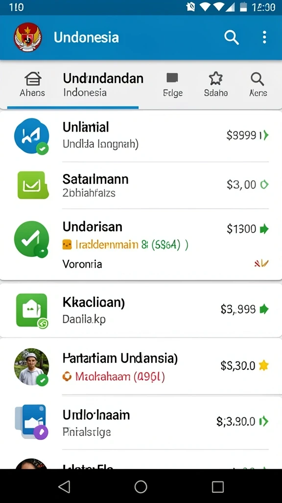 Tampilan antarmuka yang menarik dan mudah dinavigasi.