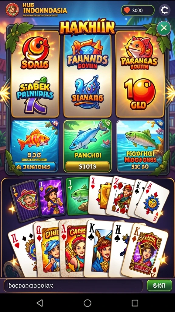 Tampilan gameplay yang dinamis dan menarik.