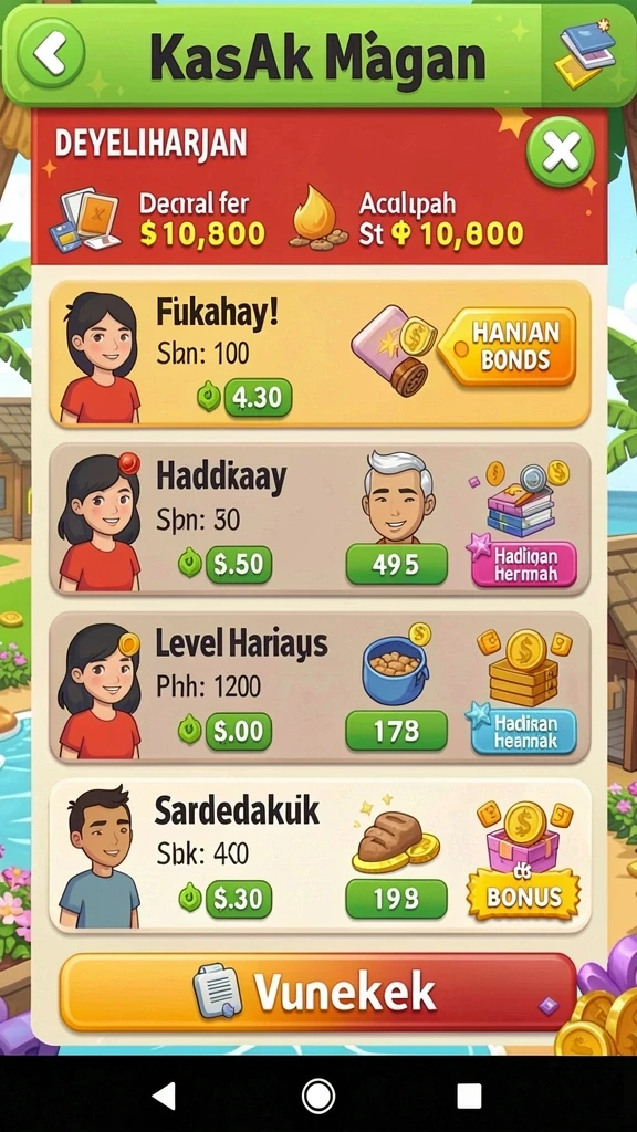 Tampilan antarmuka yang menarik dan intuitif.