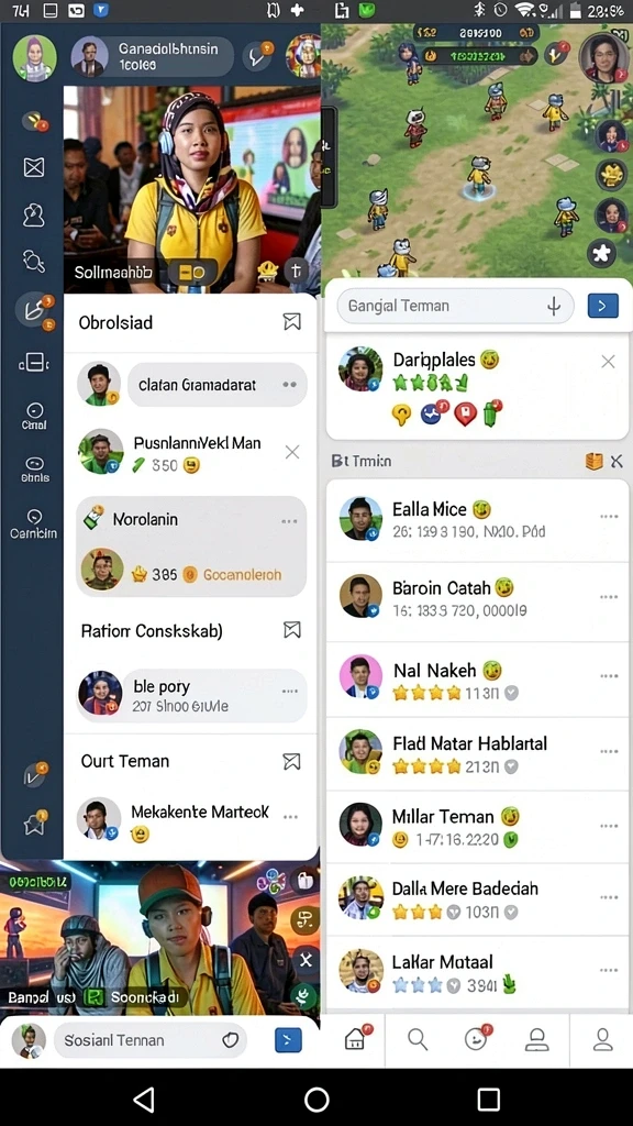 Tampilan antarmuka yang menarik dan ramah pengguna.