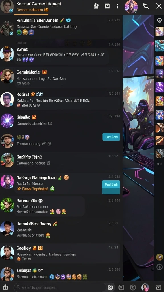 Gameplay seru dengan berbagai tantangan.