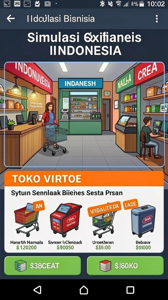 Tampilan antarmuka yang modern dan menarik.