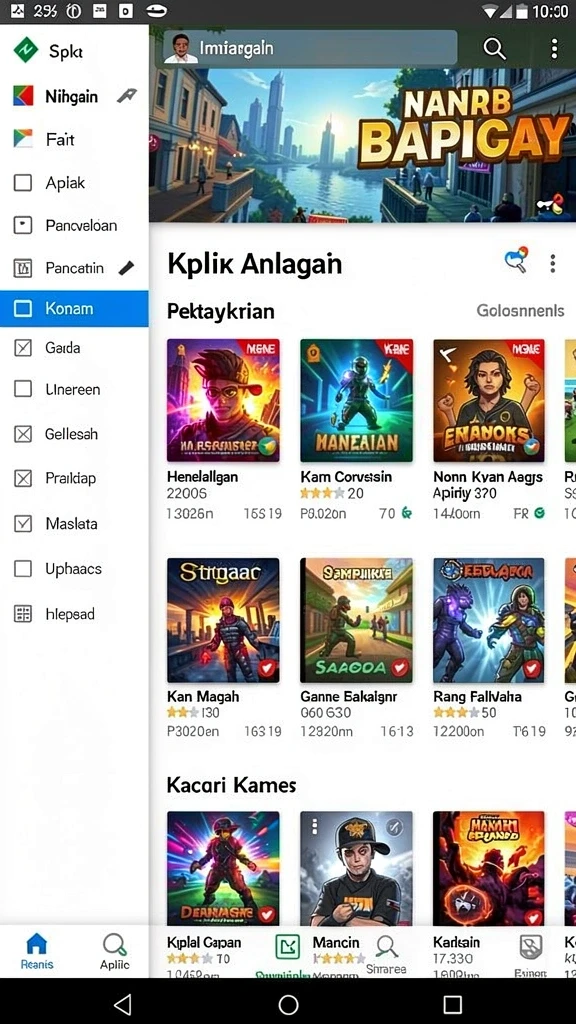 Pengguna dapat berinteraksi melalui fitur komunitas.