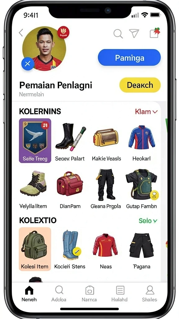 Tampilan antarmuka yang menarik dan mudah digunakan.