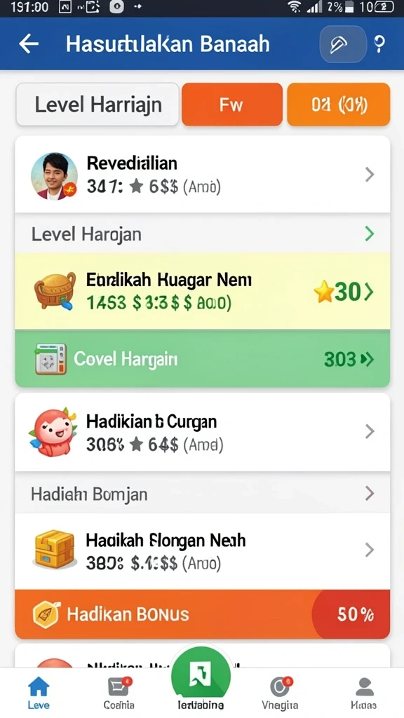 Tampilan menu utama KODOKHOKI889 yang menarik.