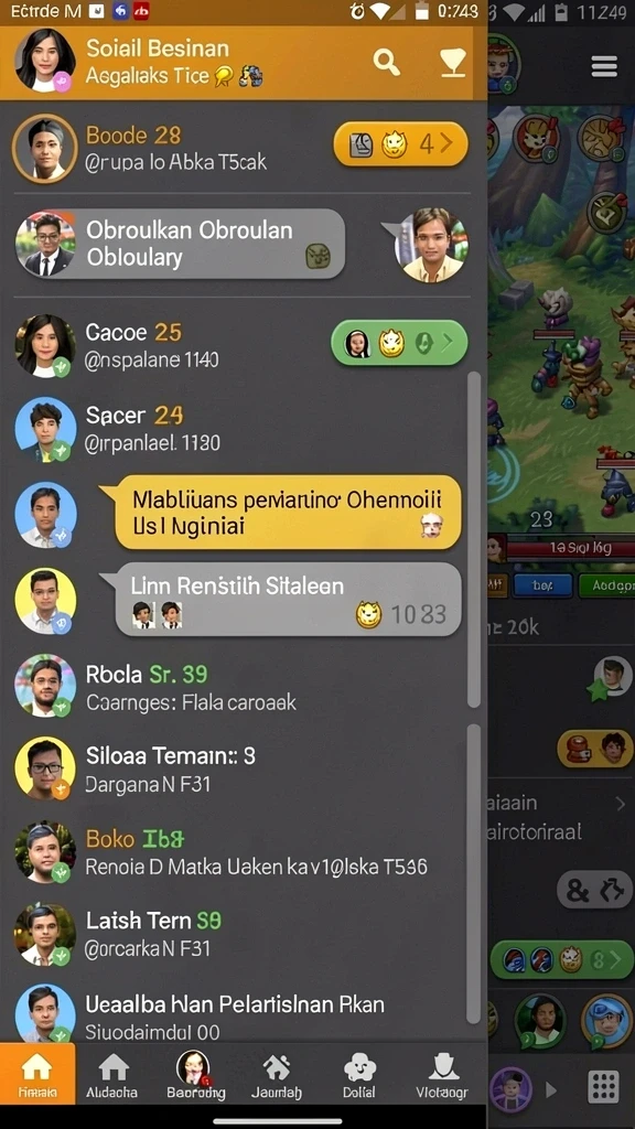 Screenshot menunjukkan karakter baru yang tersedia.