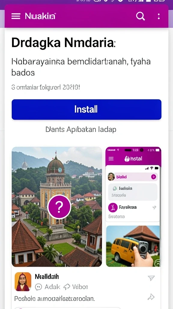 Tampilan antarmuka yang menarik dan modern.