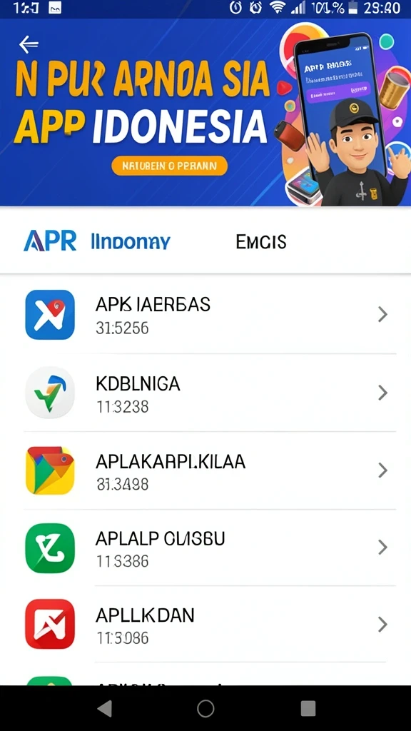Menu permainan yang beragam dan mudah diakses.