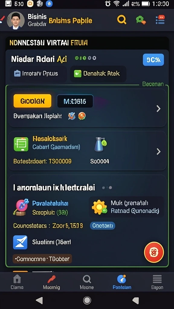 Karakter unik yang memperkaya pengalaman bermain.