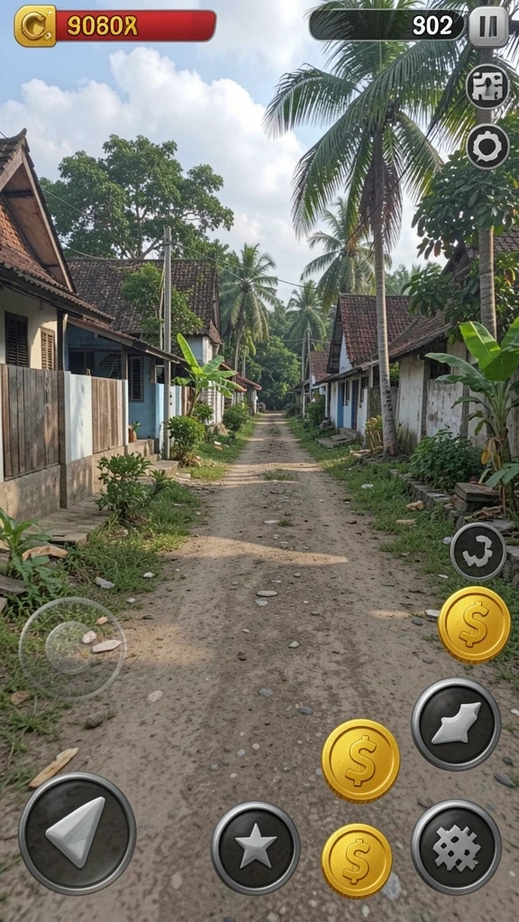 Menampilkan berbagai karakter unik yang bisa dimainkan.