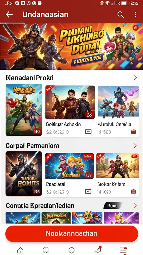 Screenshot aksi seru di level menantang dalam MUSANG178.