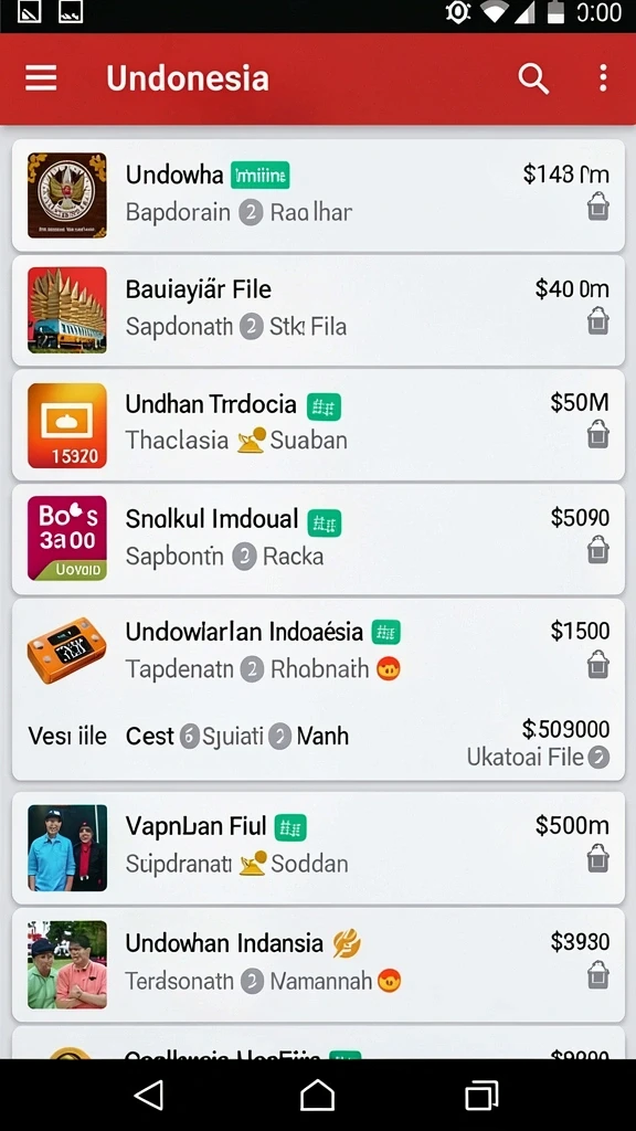 Tampilan antarmuka yang intuitif dan menarik.