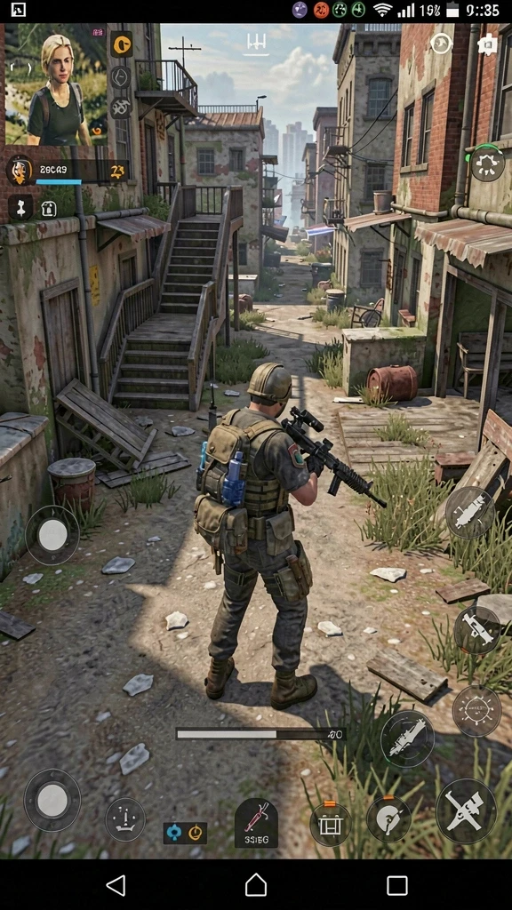 Bermain di mode multiplayer dengan teman-teman.