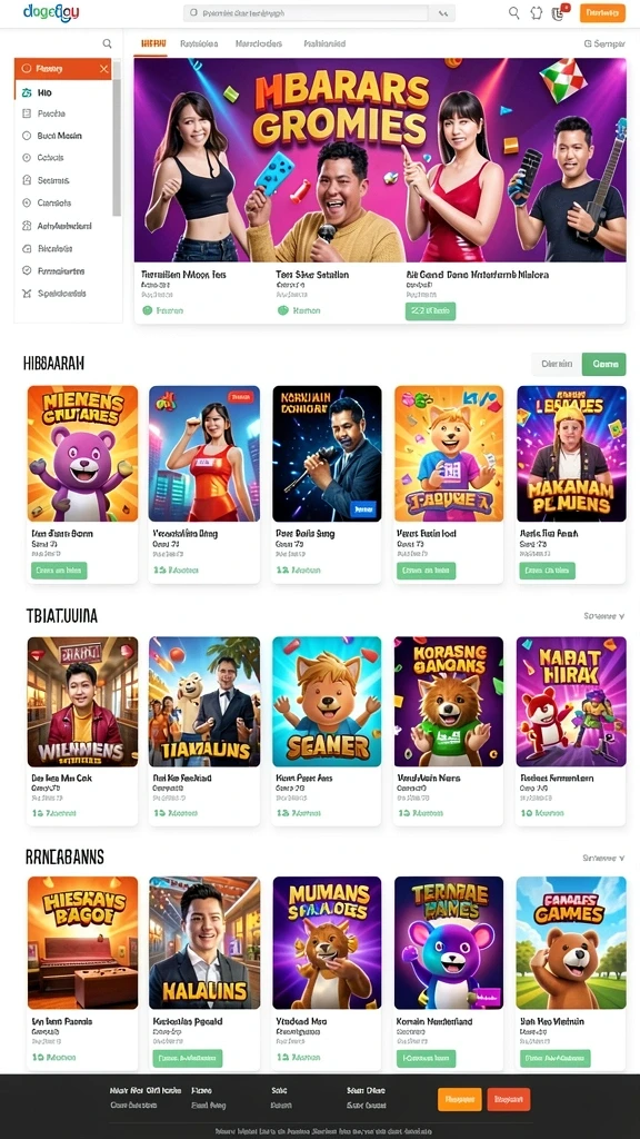 Karakter-karakter unik dengan kemampuan spesial.