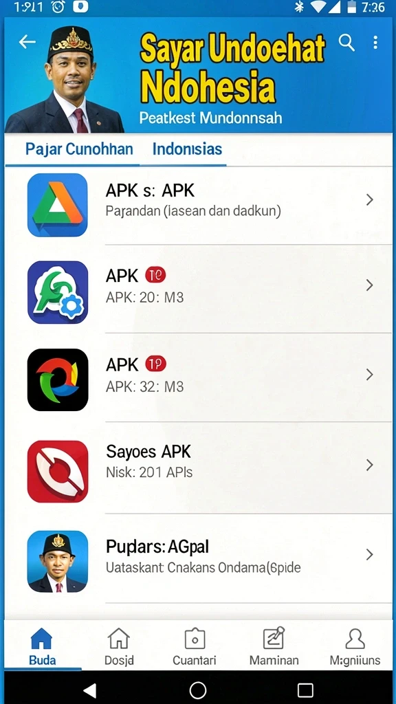 Banyak pilihan permainan yang seru dan menarik.
