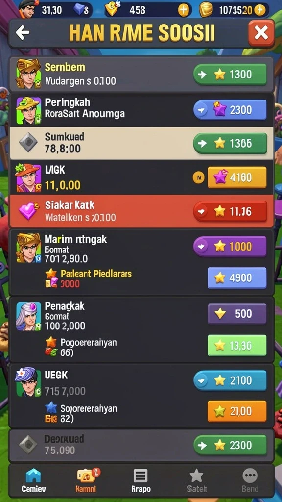 Grafis yang menawan memukau para pemain.