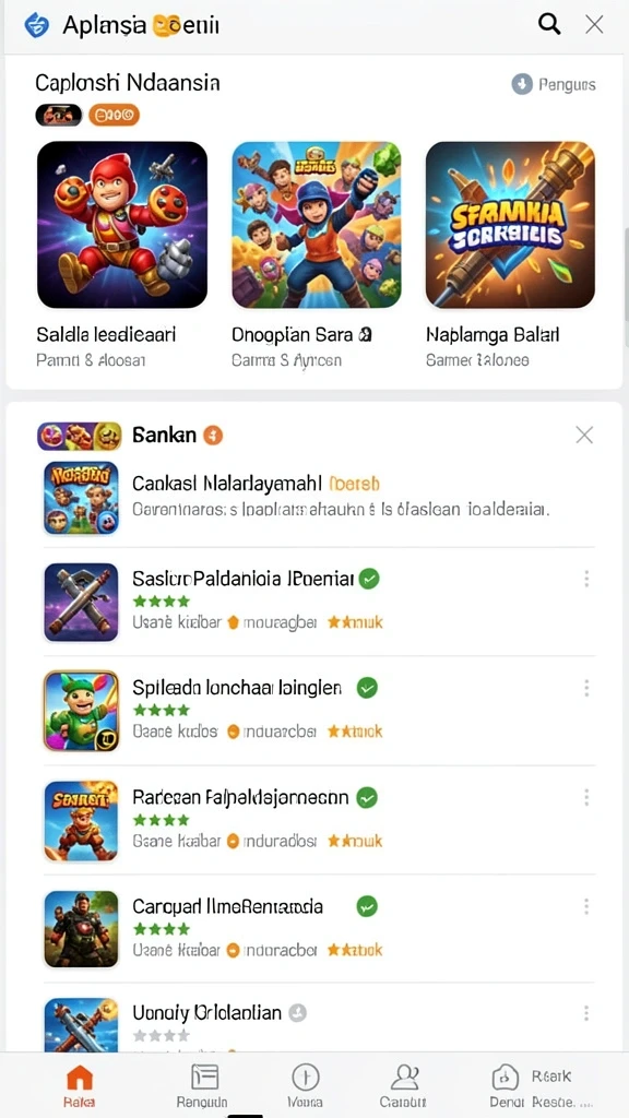 Menampilkan fitur multiplayer yang memungkinkan pemain bersaing.