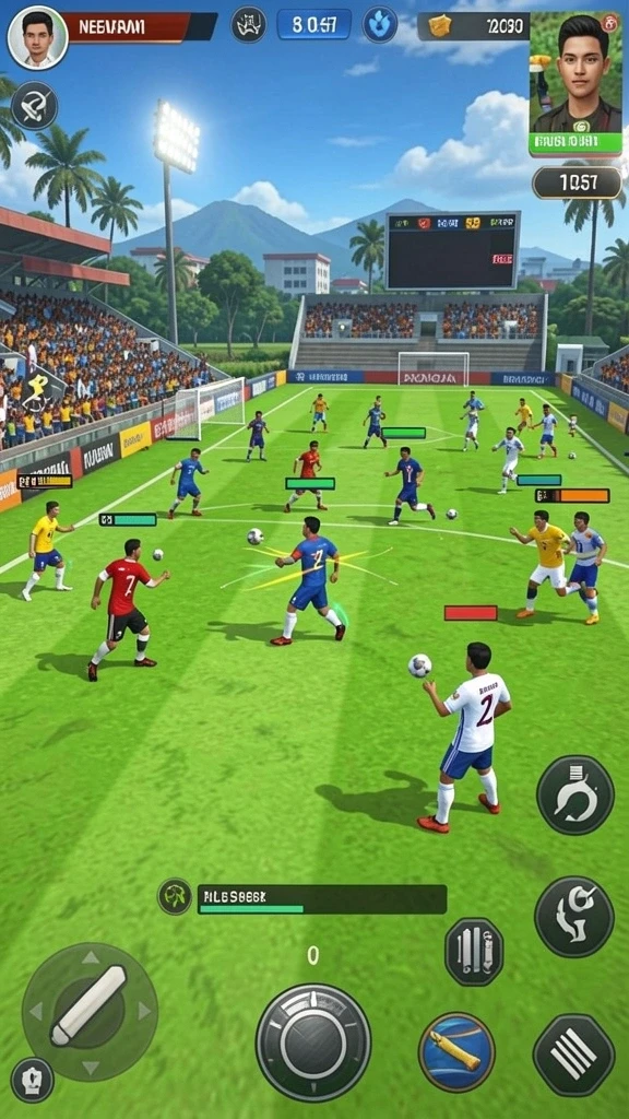 Melihat berbagai power-ups yang tersedia di dalam game.