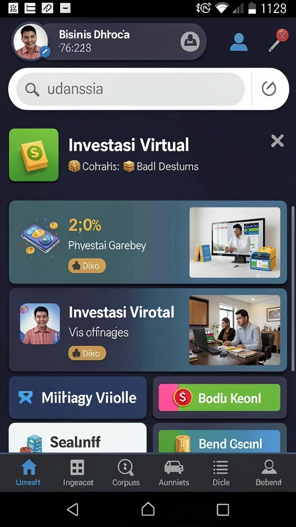 Bermain kartu dengan teman secara real-time.