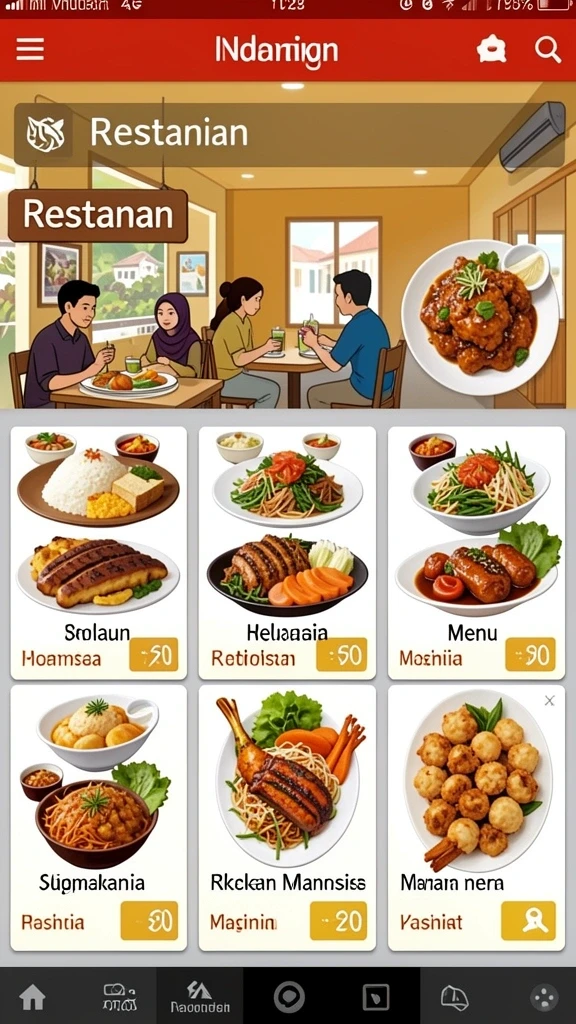 Contoh permainan slot dengan tema yang bervariasi.