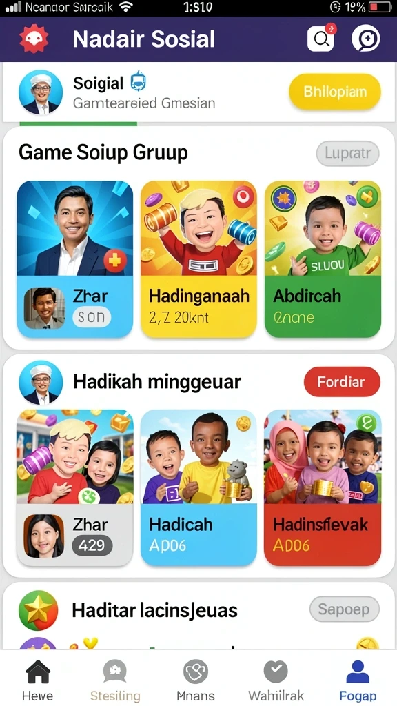 Tampilan antarmuka yang menarik dan mudah digunakan.