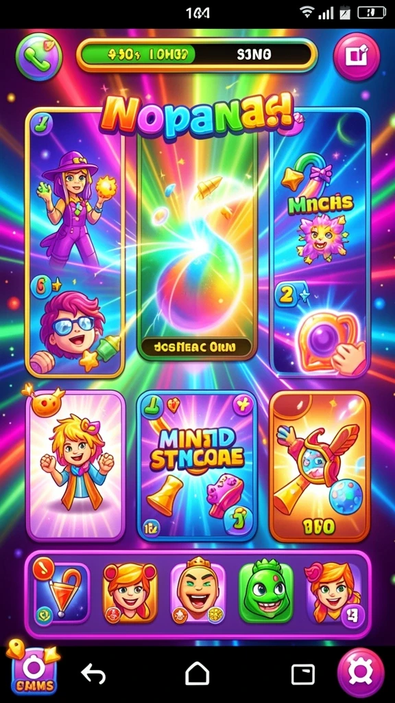 Screenshot menampilkan grafis slot yang menarik.