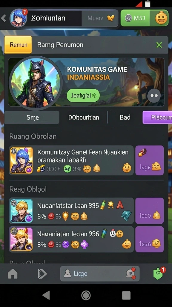 Tampilan antarmuka yang mudah dinavigasi.