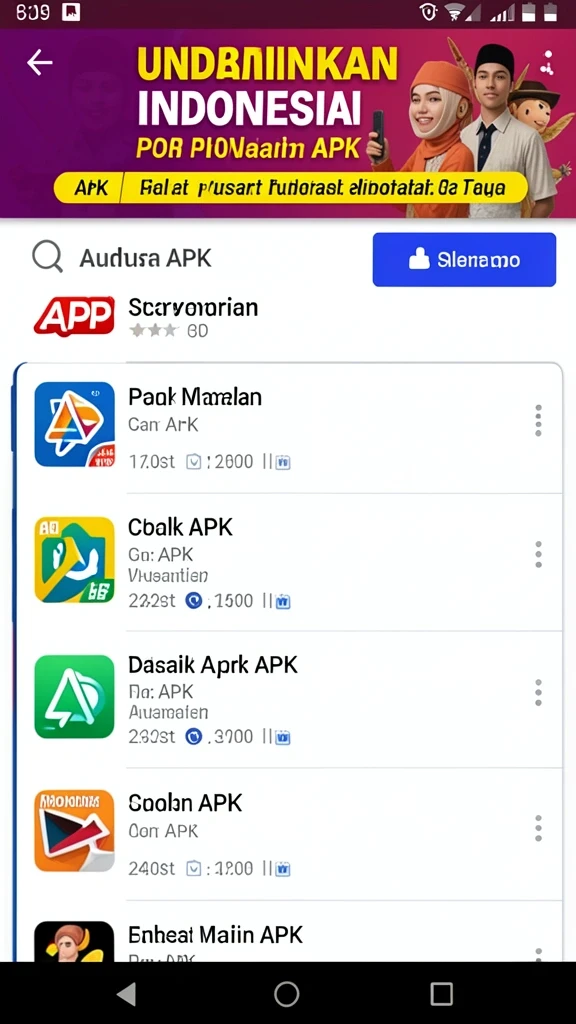 Tampilan antarmuka yang intuitif dan mudah dipahami.