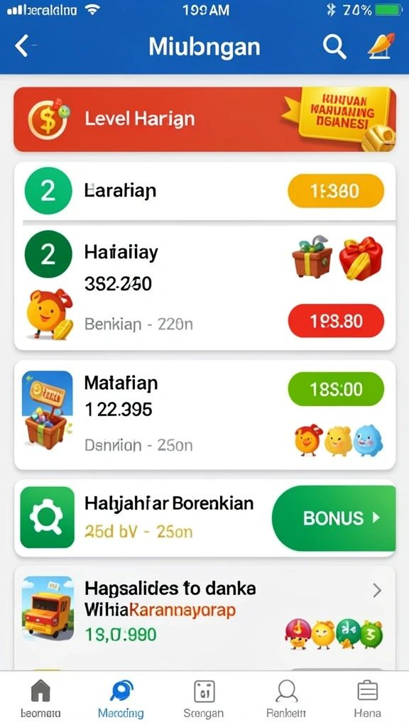 Tampilan halaman utama TOGELUP yang menarik dan informatif.