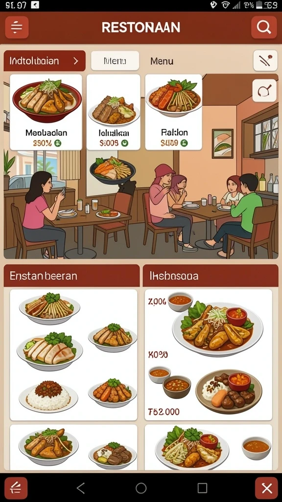 Gambar berbagai karakter unik yang bisa dimainkan di TONGWD.