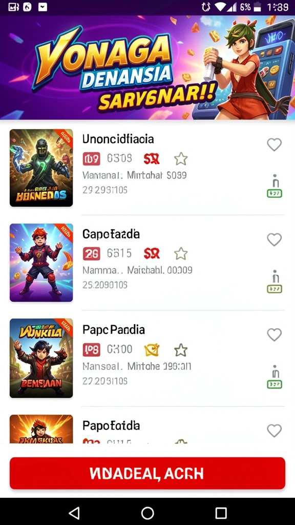 Berbagai permainan seru yang bisa kamu coba.