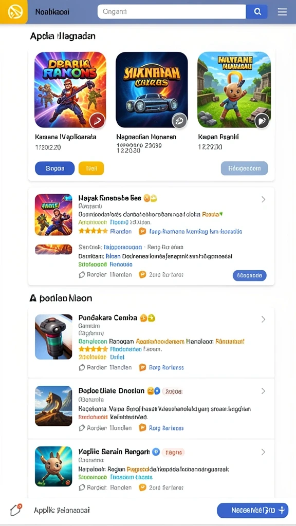 Gameplay yang seru dengan tantangan yang bervariasi.
