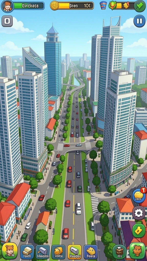 Gameplay yang seru dan menantang setiap level.